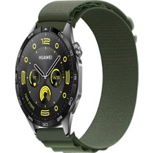 Kreton Huawei Watch Gt4 46MM ile Uyumlu Kordon Alpine Loop Döngü Spor Kayış