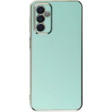 isiltikidsmoda Galaxy M23 Kılıf Volet Silikon - Açık Yeşil