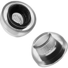 Crystal For Galaxy Buds 3 Pro Smoky Black (M) 2 Çift