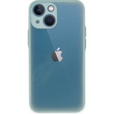 isiltikidsmoda iPhone 15 Plus Kılıf Montreal Silikon Kapak - Açık Yeşil