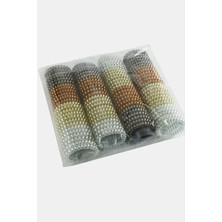 Luord - Store 100 Adet Renkli Makarna Lastik Toka