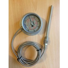 Sinox Termometre 120°C 100MM Silikon Yağlı Kaliperli