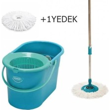 Premini Pratik Temizlik Kovası ve Seti + Ekstra Yedek Püskül