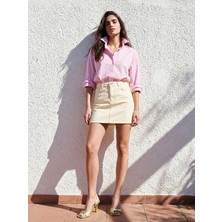 Lc Waikiki Yeni Sezon Regular Fit Mini Jean Etek