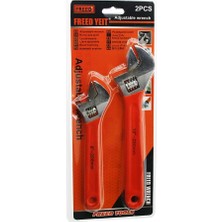 Vanch 2PCS SET   8 İNÇ-200MM - 10 İNÇ-250MM  KURBAĞACIK ANAHTAR SETİ (5264)