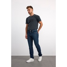 Vigoss Jeans 72595 73604  Erkek Comford Fit Mıd Rıse Slim Leg Denim Pantolon 72595-73604