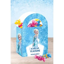 Neşeli Günlerim Frozen Karlar Ülkesi Temalı Çanta 18X10 cm *8'li Paket