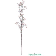 Yapay Çiçek Sitesi Yapay Kokina Dalı 80 cm Rose Gold