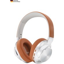Tedinex Vıper TX10 Kablosuz Kulak Üstü Bluetooth Kulaklık 4 Mikrofonlu 24 Saat Ipx4 Suya Dayanıklı Turuncu