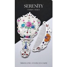 Serenity Özel Kutusunda Çeyizlik Hediyelik Katlanır Mistik Ayna Takımı05