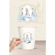 Neşeli Günlerim Peter Rabbit Tavşan Temalı Sticker (Etiket) ** Yapışkanlı Kağıt