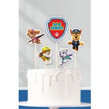 Neşeli Günlerim Paw Patrol Temalı Pasta Süsü Seti