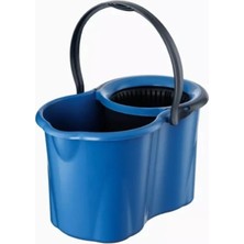 Premini Pratik Spin Mop Klasik Eko Shrink Temizlik Seti 19 Lt Mavi