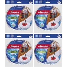 Premini Turbo Yedek Paspas Mop x 4'lü Set, Temizlik Için Mükemmel Çözüm