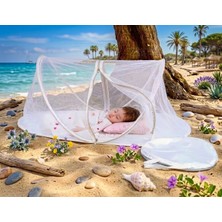 Zarifoğlu Portatif Katlanabilir Bebek Cibinlik Çantalı 119 x 65 x 56 cm