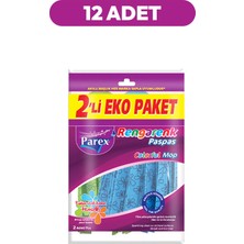 Premini Renkli Paspas 2'li Set, Şık ve Kullanışlı Ev Dekorasyonu
