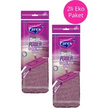 Premini Çok Yönlü Iki Parçalı Yedek Mop Seti, Hızlı ve Kolay Temizlik Için