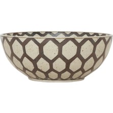 Yargıcı Geometrik Desenli Seramik KASE(26X11 Cm)