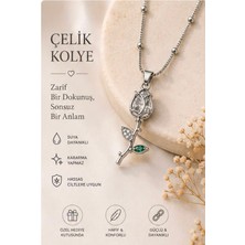 Stainless Steel Çelik Kolye