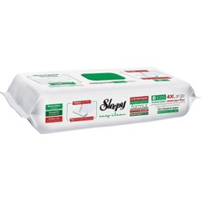 Sleepy Mop Uyumlu Yer Temizlik Havlusu Beyaz Sabun Katkılı 50'li (6'li Paket)