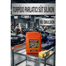 Ribbon Car Wax RB  EMİLASYON  (Torpido Parlatıcı Bakım Yenileme ve Koruma Sütü) 5 LT