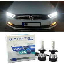 Photon Vw Passat B8 LED Xenon Sis Farı Ampulü H8 Access Yeni Seri Beyaz