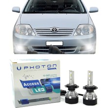 Photon Toyota Corolla E120 LED Xenon Sis Farı Ampulü H11 Access Yeni Seri Beyaz 2002-2008