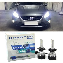Photon Volvo V40 LED Xenon Kısa Far Ampulü H7 Access Yeni Seri Beyaz
