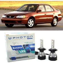 Photon Toyota Corolla LED Xenon Kısa Far Ampulü Hb4 Access Yeni Seri Beyaz 2000-2002