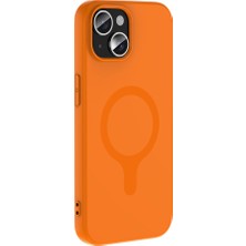 Cepustik Telefon Aksesuarları iPhone 15 Kılıf M-Safe Şarj Özellikli Aris Silikon Kılıf