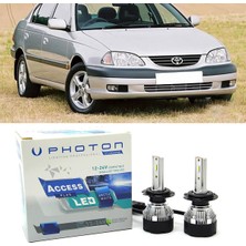 Photon Toyota Avensis LED Xenon Kısa Far Ampulü H7 Access Yeni Seri Beyaz 2000-2003