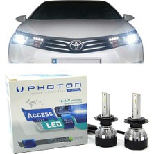 Photon Toyota Corolla E170 LED Xenon Sis Farı Ampulü H11 Access Yeni Seri Beyaz 2013-2018