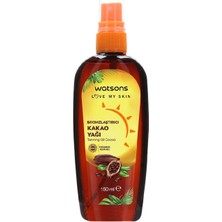 Watsons Bronzlaştırıcı Sprey Kakao Yağı 150 ml (4'li Paket)