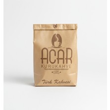 Acar Kurukahve Geleneksel Türk Kahvesi 250 G – Taze Çekilmiş, Yoğun Aromalı, Köpüklü Içim