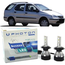 Photon Tata Marina LED Xenon Uzun+Kısa Far Ampulü H4 Access Yeni Seri Beyaz