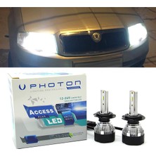 Photon Skoda Superb LED Xenon Kısa Far Ampulü H7 Access Yeni Seri Beyaz 2002-2006