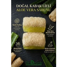 Dr. Devalı Doğal Kabak Lifli Aloe Vera Sabunu / El Yapımı & Hediyelik