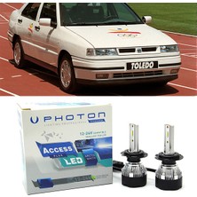 Photon Seat Toledo LED Xenon Uzun Far Ampulü H1 Access Yeni Seri Beyaz 1991-1999