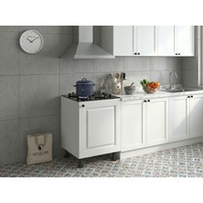 Kenz Life Kenzlife Membran Ocak Dolabı Kamuran Byzbyz Çerçeve 85*60*56 Mebran Kapak Suntalam Gövde Arkalıksız