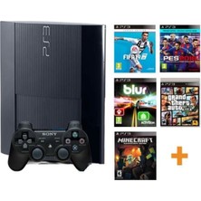 Sony Playstation 3 Super Slim 320 GB + 30 Güncel Oyun Tek Kollu Kontrol ile Eğlenceli Oyun Deneyimi