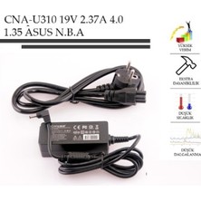 Afila Asus X540L X540LA X540SA X540U Şarj Adaptörü 19V 2.37A 45W Siyah Uyumlu