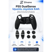 Zilvana Ps5 Dualsense Uyumlu Ultra Kalite Yumuşak Silikon Kılıf – Gamepad Joystıck Koruyucu