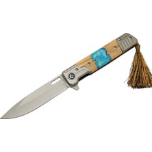 Chongming Çakı Blue Püsküllü CM139BL 22,5 cm
