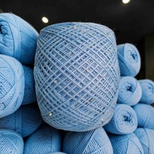 Kırlangıç Mumlu Merserize & Pul Karışımı Tasarım El Örgü Ipi 170 gr