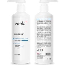 Hasar Görmüş Saçlar Için Tuzsuz Keratin ve Kolajen Bakım Şampuanı - Keratin & Collagen Shampoo