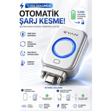 Ryan Type-C Batarya Koruma Cihazı Otomatik Şarj Kesici Telefon Tablet Powerbank Uyumlu Powerguard X1