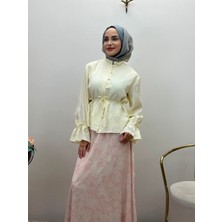 JOOQSTORE Desenli Etek Takım
