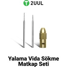 2uul SD90 Sıkışmış ve Hasarlı Vidaları Sökme Aparatı Seti