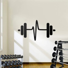 Mova Dizayn Dekoratif Metal Duvar Tablosu Fitness Gym ve Spor Salonlarına Özel Tasarım