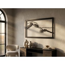 Mova Dizayn Modern Metal Adem'in Yaratılışı Michelangelo Duvar Tablosu Sanatsal Salon Ofis Duvar Dekoru
